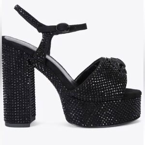 Kurt Geiger Elegant Black Platform Heels